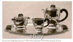 ° Parisian Art Deco Tea Coffee Set Ravinet d'Enfert 1920s Roger Latouche Museum