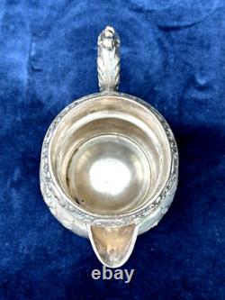 Providence Silver Plate Tea Coffee Pot, Creamer & 2 Sugar Bowls (4 Pcs)