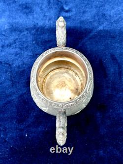 Providence Silver Plate Tea Coffee Pot, Creamer & 2 Sugar Bowls (4 Pcs)