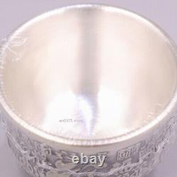 Pure Silver 999 Double-layer Insulation Master Drink Cup Small Tea Bowl 40ML
