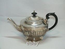 Quality 4 Piece Silver Plated Heavy & Top Quality Tea Coffee Service On A Tray