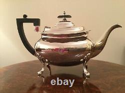 Quality Walker & Hall 3 Piece Silver Plate EPNS Tea Set