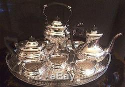 Queen Ann English Silver Plate Tea/Coffee set