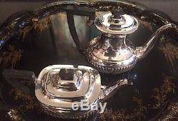 Queen Ann English Silver Plate Tea/Coffee set