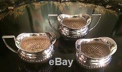 Queen Ann English Silver Plate Tea/Coffee set