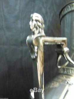 RARE CLASSICAL REVIVAL AMERICAN SILVER CIRCA 1800's SAMOVAR TEA WATER URN SERVER