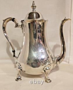 REED & BARTON SILVERPLATE COFFEE TEA SERVICE MAYFLOWER 5000 6pc