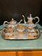 Reed & Barton Victorian Silverplate 5-pc Tea/coffee Service, Rare Numbered 6700