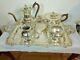 Rideau Plate By Birks 5 Pc. Gadroon & Shell Tea & Coffee Set With 25 1/2 Tray