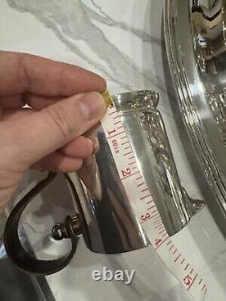 Ralph Lauren Pottery Barn Maxfield Hotel Coffee & Tea Set Silver Plate 6 Pcs Set