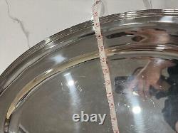 Ralph Lauren Pottery Barn Maxfield Hotel Coffee & Tea Set Silver Plate 6 Pcs Set