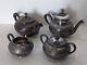 Rare Antique Meridian B Assyrian Head Coffee And Tea Set