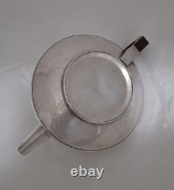 Rare Art Deco Silverplate Coffee Tea Set Harrison Fisher & Company Sheffield