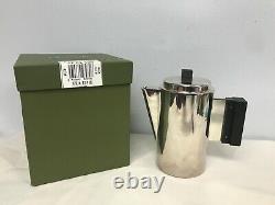 Rare Christofle Silverplate Tea Time Art Deco Individual Tea Pot New! Mib