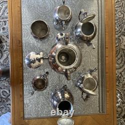 Rare Reed & Barton Tea/Coffee Set Seven Pieces. Produced From 1885-1910