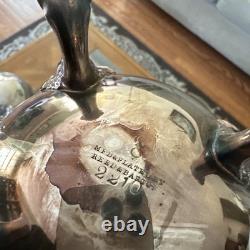 Rare Reed & Barton Tea/Coffee Set Seven Pieces. Produced From 1885-1910