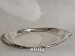 Rare Silver Tea Set Coffee Set with Tray by Rogers Flair 1956 Mid-Century Modern