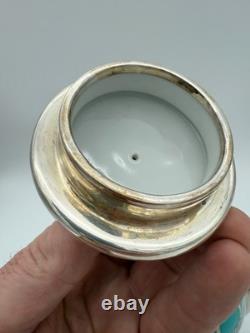 Rare Stunning Rosenthal 1920-30s Silver Overlay Art Deco Tea Service Set