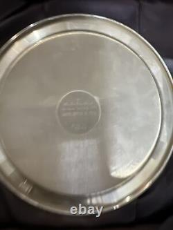 Rare! Vintage Danbury Mint Sterling Silver Boston Tea Party-1776 Le Plate In Box