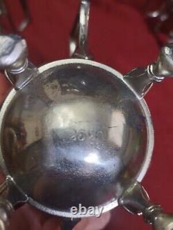 Reed And Barton Aesthetic Era Silver Plate 4 Piece Tea Set Model 2520