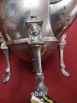 Reed And Barton Aesthetic Era Silver Plate 4 Piece Tea Set Model 2520