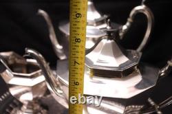Reed And Barton Silver Plate Tea Set 3690