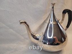 Reed & Barton 1500 Dimension 8 1/2 Silver Plate Tea Pot Vintage 1961 Art Deco