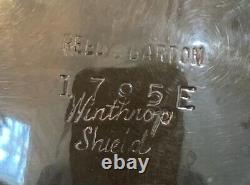 Reed & Barton 1950s Winthrop Silver Plate Coffee Tea Service 1795
