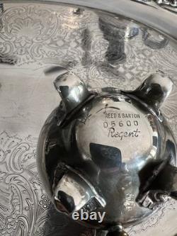 Reed & Barton 5600 Regent Large Butlers Tray Tea & Coffee Set! Silver Plate