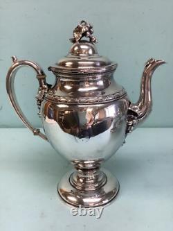 Reed & Barton 5 Piece Silver Plate Tea Set