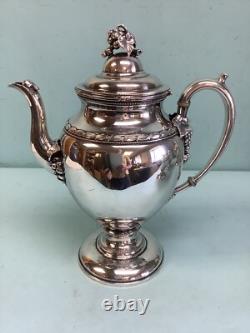 Reed & Barton 5 Piece Silver Plate Tea Set