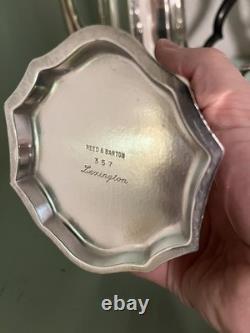 Reed & Barton Coffee Tea Set Lexington 4 Piece #35X series Silver Plate