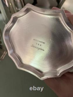 Reed & Barton Coffee Tea Set Lexington 4 Piece #35X series Silver Plate