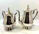 Reed & Barton Jamestown 1801 1800 Tea & Coffee Pots Set Silver Plate Hollowware