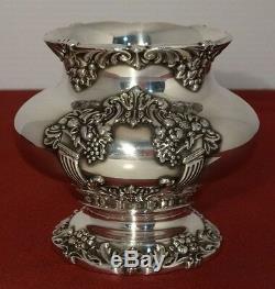 Reed & Barton KING FRANCIS Silver Plated WASTE BOWL for Tea Set Ornate #1654 I