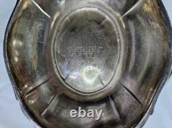 Reed & Barton Silver Plated Coffee Tea Set Sugar Creamer 3637 Holloware Scroll