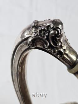 Reed & Barton Silver Plated Coffee Tea Set Sugar Creamer 3637 Holloware Scroll