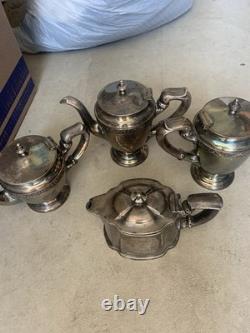Reed & Barton Silver Soldered Tea Pots