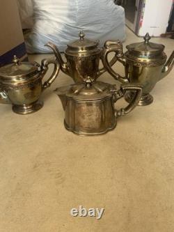 Reed & Barton Silver Soldered Tea Pots