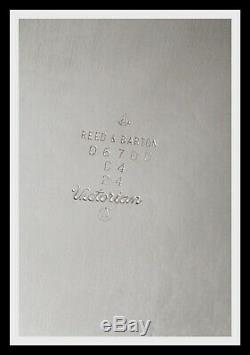 Reed & Barton Victorian (1954-1955) 6 Pc. Silver Plate Tea Set Monogram S