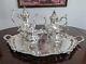 Reed & Barton Winthrop 1795 Silver Plated Tea Set Vintage Tea And Coffee Service