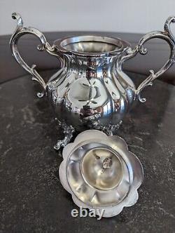 Reed & Barton Winthrop 1795 Silver Plated Tea Set Vintage Tea and Coffee Service