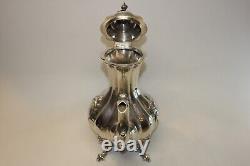Reed & Barton Winthrop 4 Piece Silverplate Tea & Coffee Service #1795E No Mono