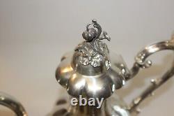 Reed & Barton Winthrop 4 Piece Silverplate Tea & Coffee Service #1795E No Mono