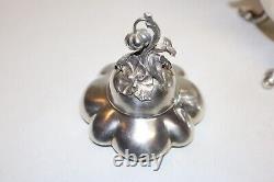 Reed & Barton Winthrop 4 Piece Silverplate Tea & Coffee Service #1795E No Mono