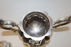 Reed & Barton Winthrop 4 Piece Silverplate Tea & Coffee Service #1795E No Mono