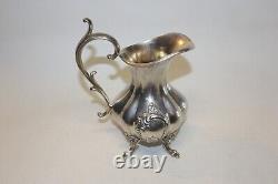 Reed & Barton Winthrop 4 Piece Silverplate Tea & Coffee Service #1795E No Mono