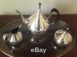 Reed and Barton Dimension Vintage Silverplate Tea Service