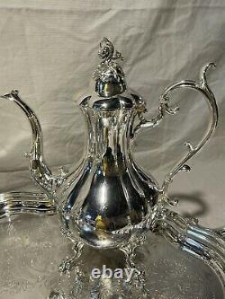 Reed and Barton Winthrop 6-piece Silver Plate Tea Set