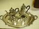 Reed And Barton Lexington And Concord Silver Plated Tea Service With Tray
